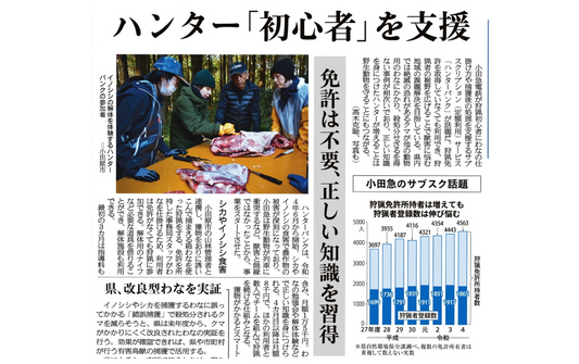 産経新聞で取り上げられました